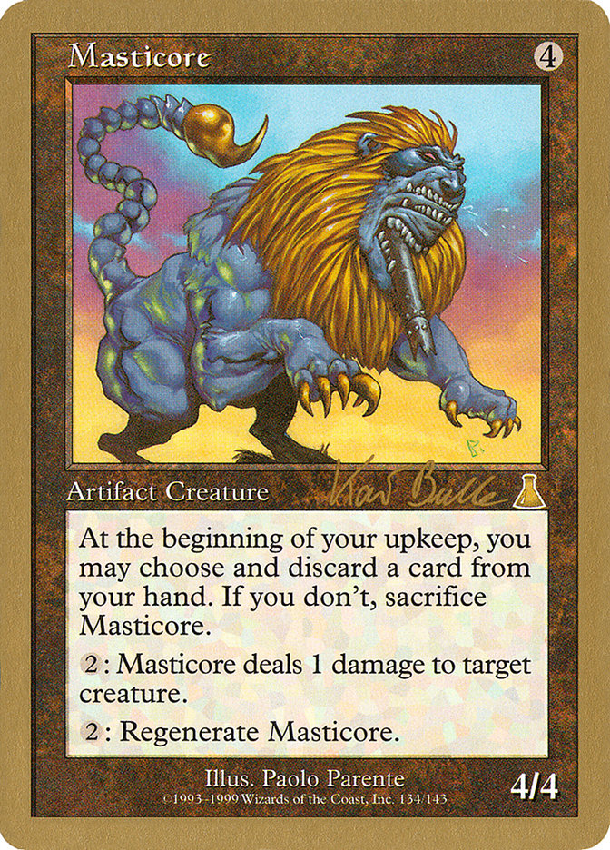 Masticore (Kai Budde) [World Championship Decks 1999] | Lots Moore NSW