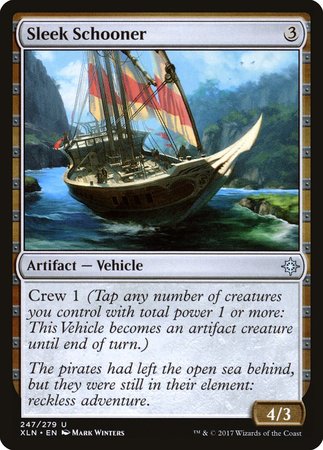 Sleek Schooner [Ixalan] | Lots Moore NSW