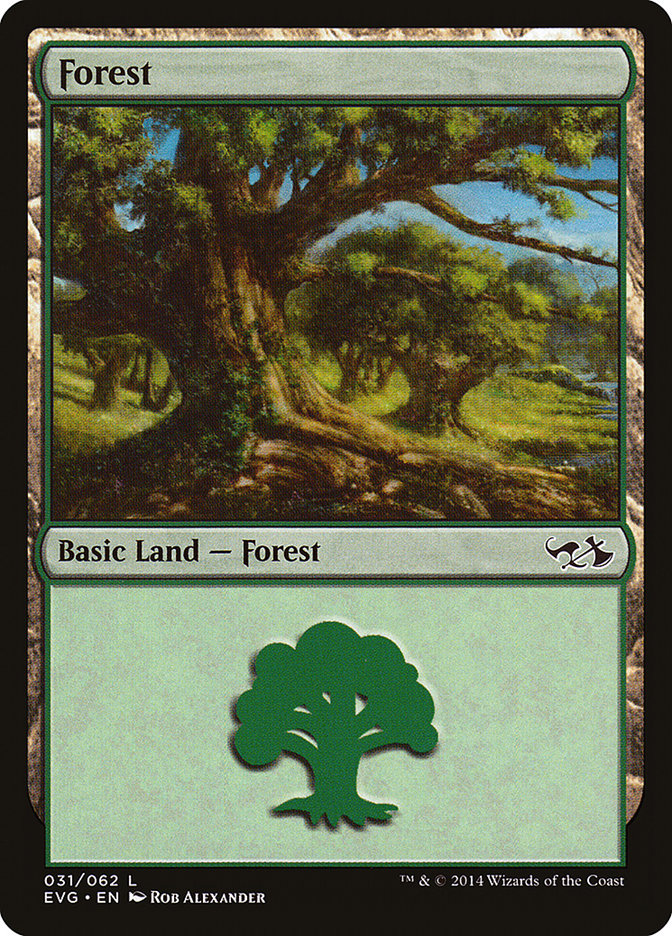 Forest (31) (Elves vs. Goblins) [Duel Decks Anthology] | Lots Moore NSW