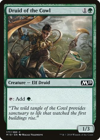 Druid of the Cowl [Core Set 2019] | Lots Moore NSW