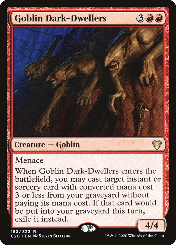 Goblin Dark-Dwellers [Commander 2020] | Lots Moore NSW