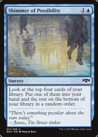 Shimmer of Possibility [Ravnica Allegiance] | Lots Moore NSW