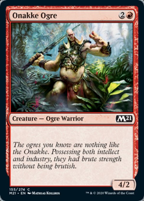 Onakke Ogre [Core Set 2021] | Lots Moore NSW