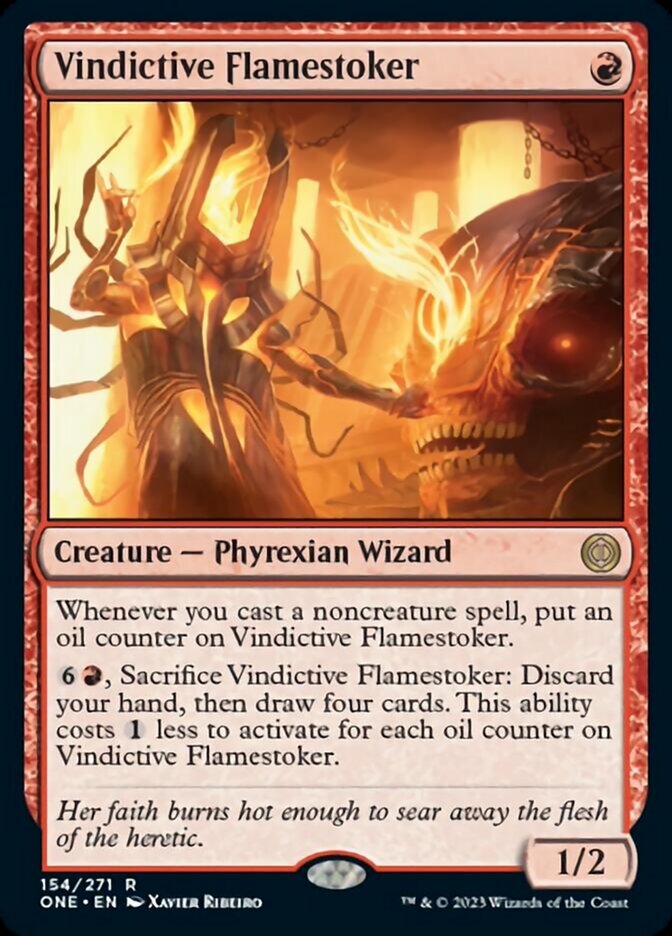 Vindictive Flamestoker [Phyrexia: All Will Be One] | Lots Moore NSW