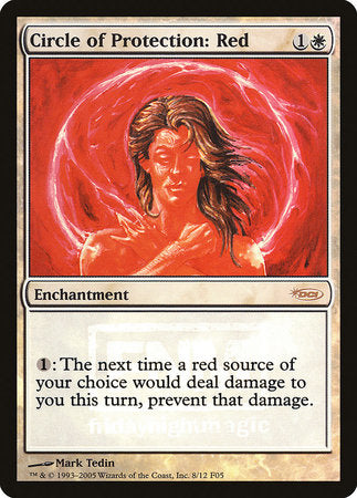 Circle of Protection: Red [Friday Night Magic 2005] | Lots Moore NSW