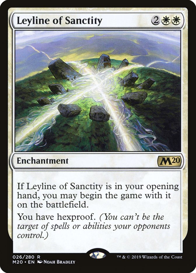 Leyline of Sanctity [Core Set 2020] | Lots Moore NSW