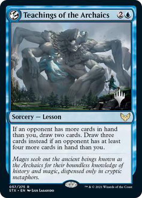 Teachings of the Archaics (Promo Pack) [Strixhaven: School of Mages Promos] | Lots Moore NSW