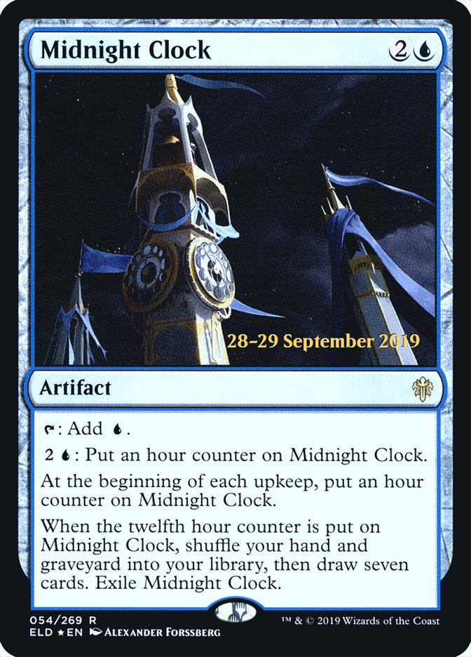 Midnight Clock  [Throne of Eldraine Prerelease Promos] | Lots Moore NSW