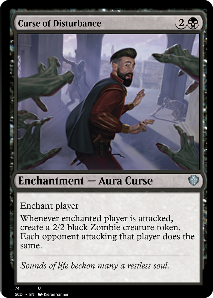 Curse of Disturbance [Starter Commander Decks] | Lots Moore NSW