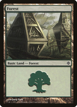 Forest (247) [Rise of the Eldrazi] | Lots Moore NSW