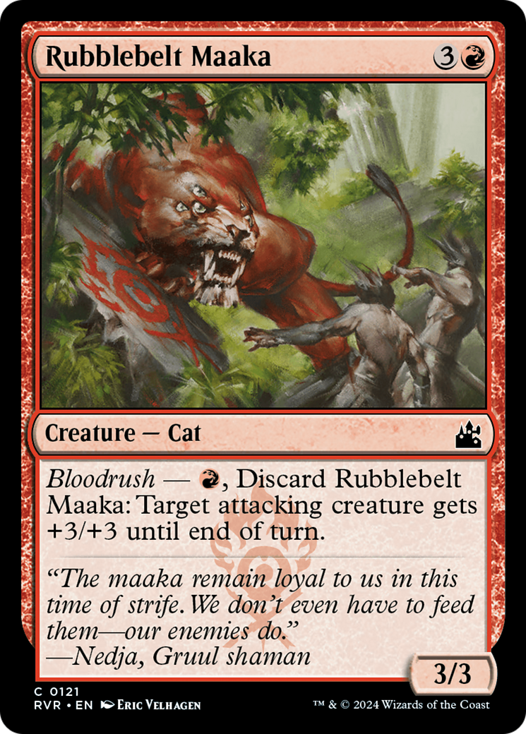 Rubblebelt Maaka [Ravnica Remastered] | Lots Moore NSW