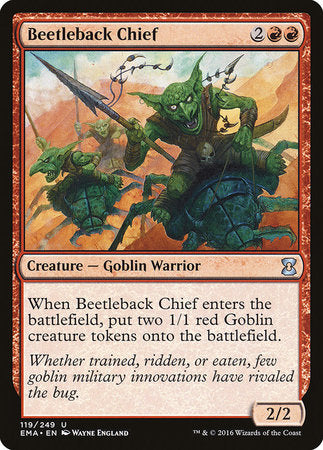 Beetleback Chief [Eternal Masters] | Lots Moore NSW