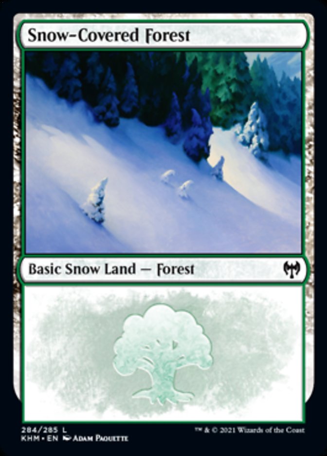 Snow-Covered Forest (284) [Kaldheim] | Lots Moore NSW