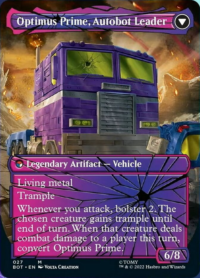 Optimus Prime, Hero // Optimus Prime, Autobot Leader (Shattered Glass) [Universes Beyond: Transformers] | Lots Moore NSW