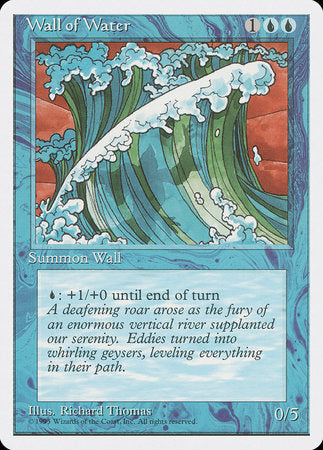 Wall of Water [Fourth Edition] | Lots Moore NSW