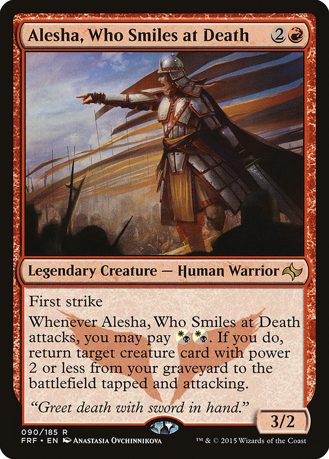 Alesha, Who Smiles at Death [Fate Reforged] | Lots Moore NSW