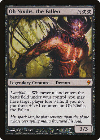 Ob Nixilis, the Fallen [Zendikar] | Lots Moore NSW