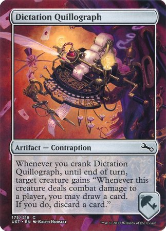 Dictation Quillograph [Unstable] | Lots Moore NSW