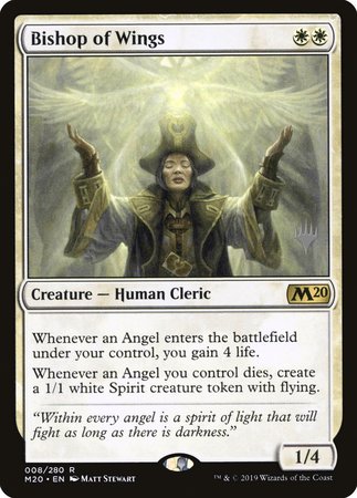 Bishop of Wings [Core Set 2020 Promos] | Lots Moore NSW