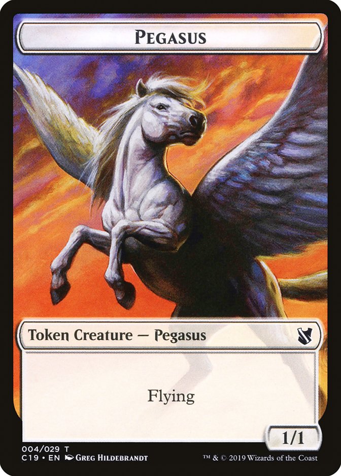 Pegasus [Commander 2019 Tokens] | Lots Moore NSW