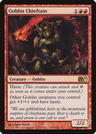 Goblin Chieftain [Magic 2011] | Lots Moore NSW