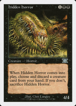 Hidden Horror [Classic Sixth Edition] | Lots Moore NSW