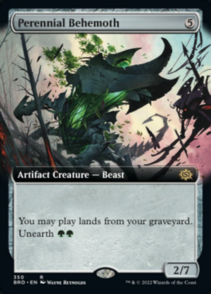 Perennial Behemoth (Extended Art) [The Brothers' War] | Lots Moore NSW