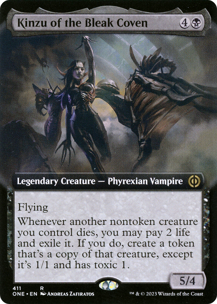 Kinzu of the Bleak Coven (Extended Art) [Phyrexia: All Will Be One] | Lots Moore NSW