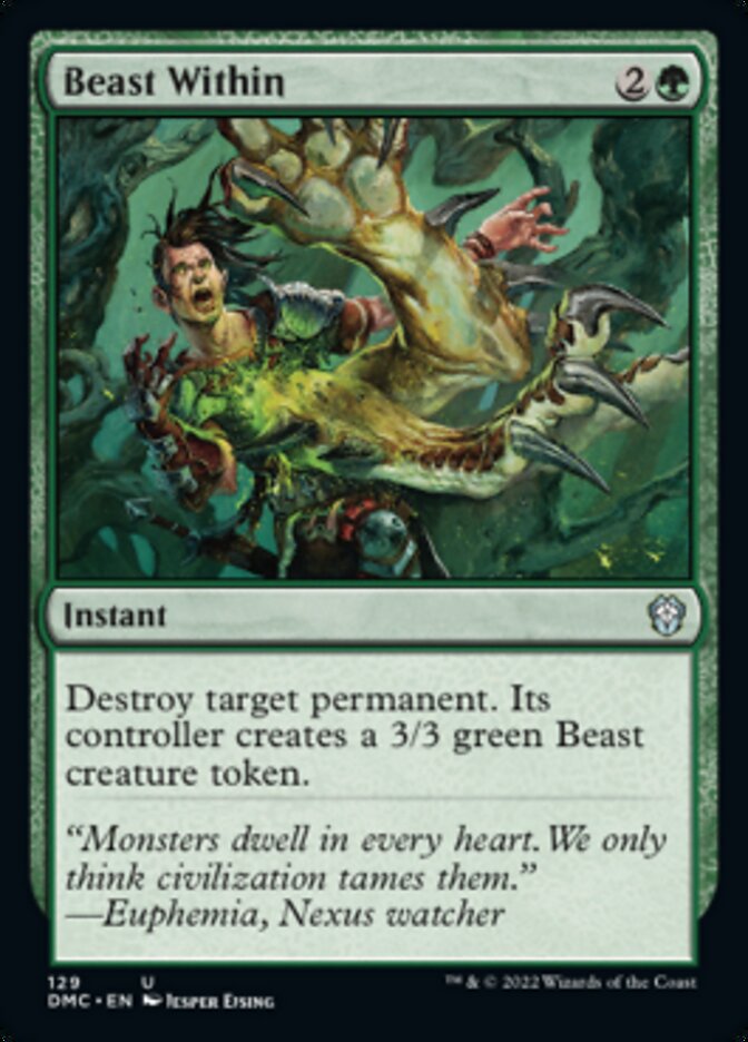 Beast Within [Dominaria United Commander] | Lots Moore NSW