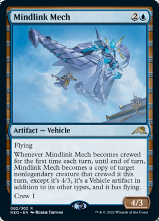 Mindlink Mech (Promo Pack) [Kamigawa: Neon Dynasty Promos] | Lots Moore NSW