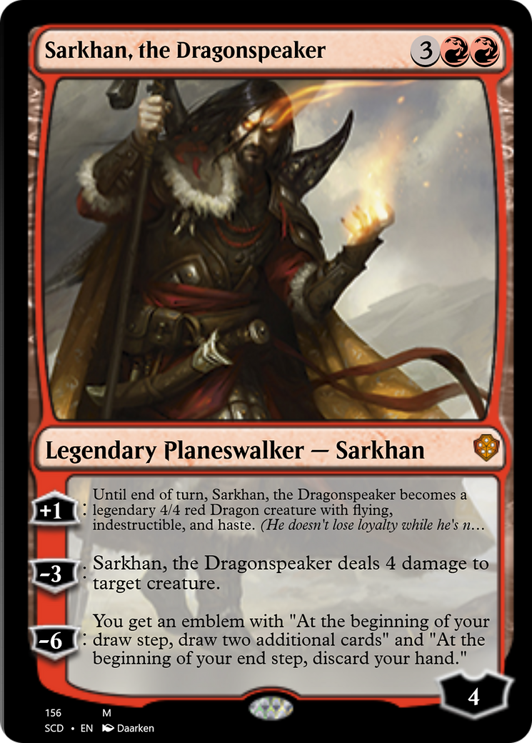 Sarkhan, the Dragonspeaker [Starter Commander Decks] | Lots Moore NSW