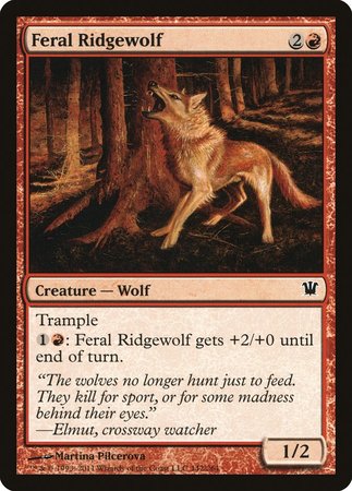 Feral Ridgewolf [Innistrad] | Lots Moore NSW