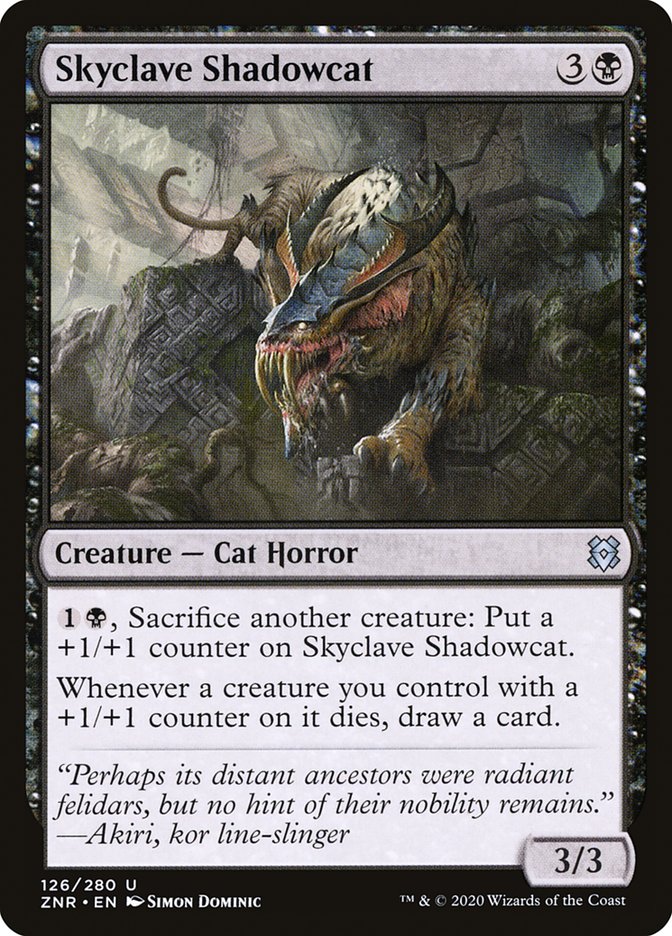 Skyclave Shadowcat [Zendikar Rising] | Lots Moore NSW