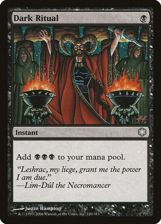 Dark Ritual [Coldsnap Theme Decks] | Lots Moore NSW