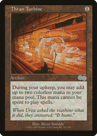 Thran Turbine [Urza's Saga] | Lots Moore NSW