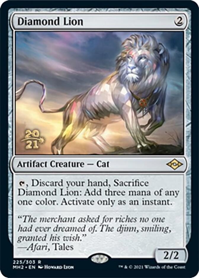 Diamond Lion [Modern Horizons 2 Prerelease Promos] | Lots Moore NSW