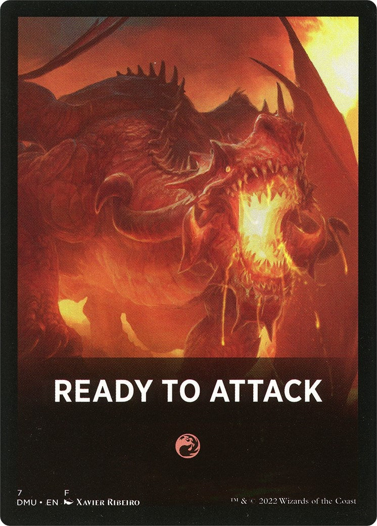 Ready to Attack Theme Card [Dominaria United Tokens] | Lots Moore NSW