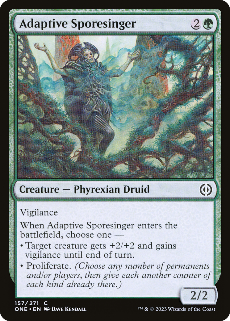Adaptive Sporesinger [Phyrexia: All Will Be One] | Lots Moore NSW