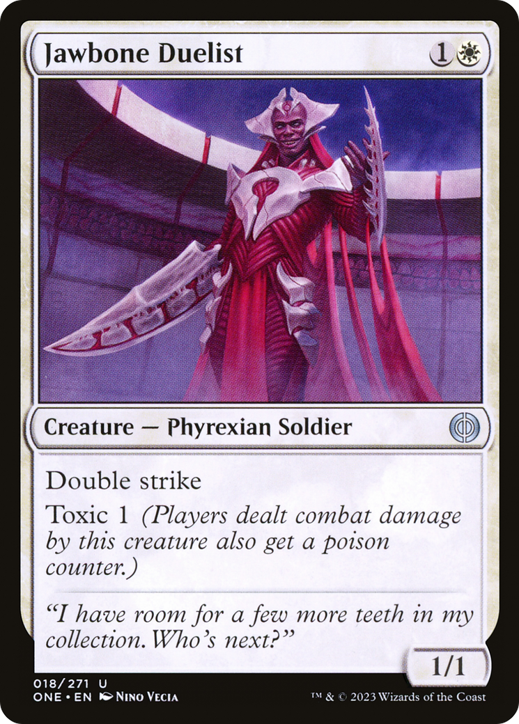 Jawbone Duelist [Phyrexia: All Will Be One] | Lots Moore NSW