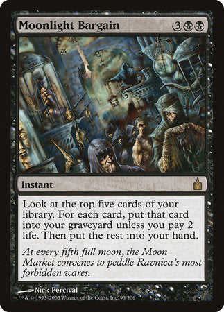 Moonlight Bargain [Ravnica: City of Guilds] | Lots Moore NSW