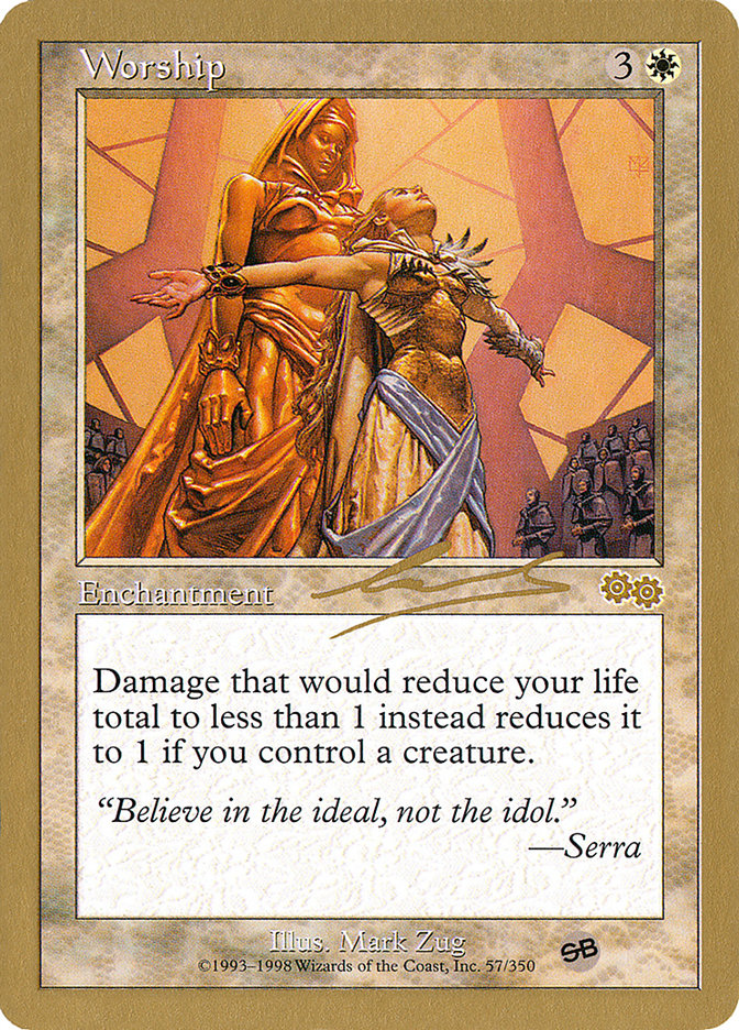 Worship (Nicolas Labarre) (SB) [World Championship Decks 2000] | Lots Moore NSW