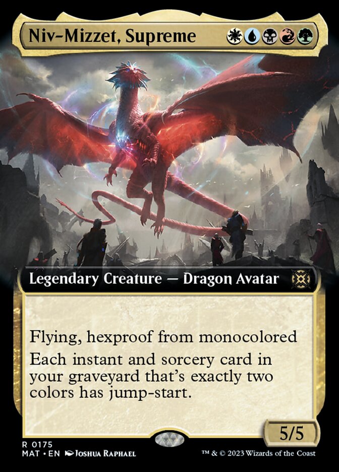 Niv-Mizzet, Supreme (Extended Art) [March of the Machine: The Aftermath] | Lots Moore NSW