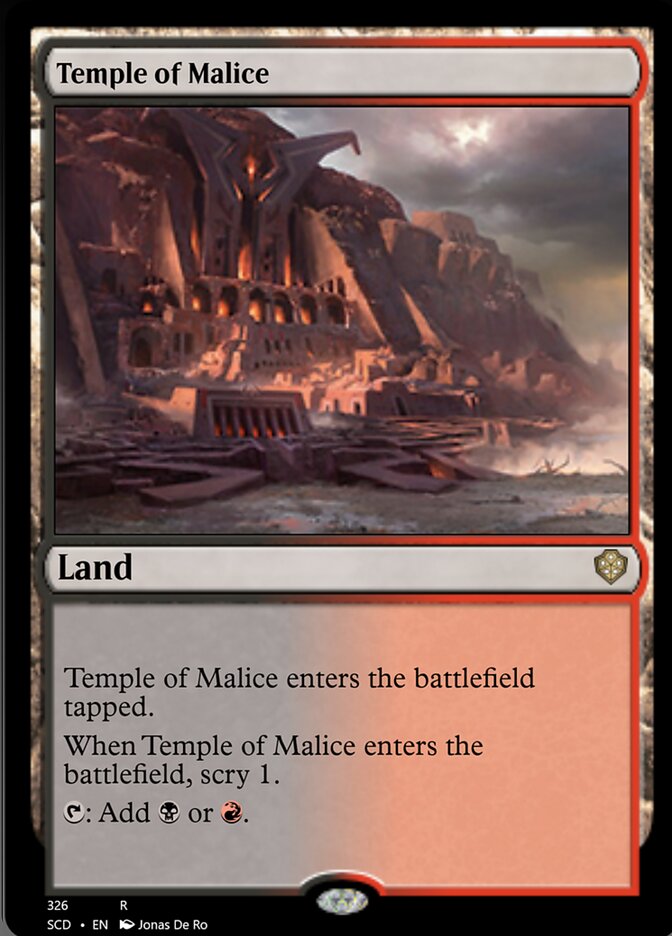 Temple of Malice [Starter Commander Decks] | Lots Moore NSW