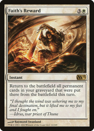 Faith's Reward [Magic 2013] | Lots Moore NSW