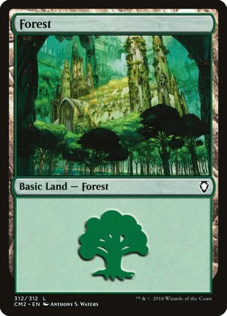 Forest (312) [Commander Anthology Volume II] | Lots Moore NSW