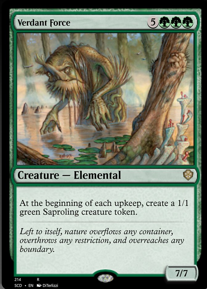 Verdant Force [Starter Commander Decks] | Lots Moore NSW