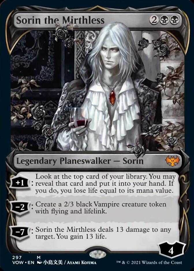 Sorin the Mirthless (Showcase Fang Frame) [Innistrad: Crimson Vow] | Lots Moore NSW