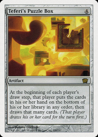 Teferi's Puzzle Box [Eighth Edition] | Lots Moore NSW