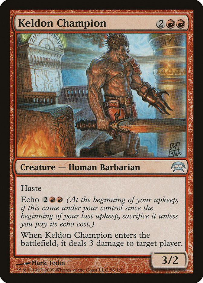 Keldon Champion [Planechase] | Lots Moore NSW