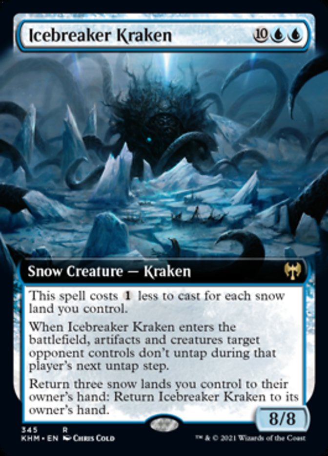 Icebreaker Kraken (Extended Art) [Kaldheim] | Lots Moore NSW